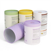 Eco-Friendly Custom Logo Food Grade White Kraft Cardboard Tea Coffee Cylinder Box Packaging Cosmetic Perfume Paper Tube