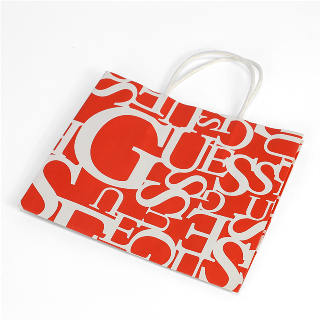 Custom Print Luxury Clothing Packaging Retail Gift Durable Brown Reusable Shopping Jewellery Paper Bag With Handle for Business