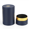 Custom Luxury Eco Friendly Kraft Cardboard Cosmetic Cylinder Box Packaging Skin Care Essential Oil Bottle Perfume Paper Tube