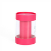 Custom Design Eco-friendly Cosmetic Cardboard Tube Box Packaging Loose Tea Food Grade Paper Tube Cylinder with Clear Windows