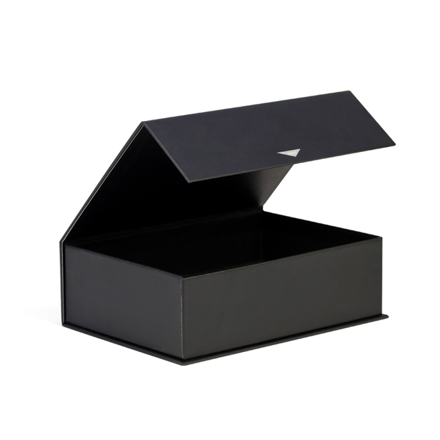 Rigid Premium Magnet Foldable Black Folding Packaging Closure Paper Luxury Magnetic Box Gift Boxes With Lids Packing