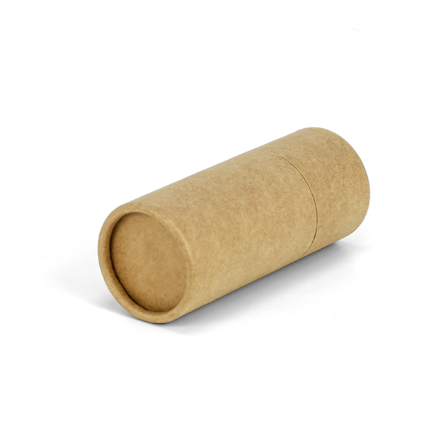 Biodegradable Luxury Kraft Food Coffee Paper Tube Round Chocolate Tube Cardboard Candle Box Cylinder Packaging for Tea