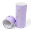 Eco Friendly Modern Cosmetic Packaging Custom Printed Cardboard Tube Cylinder Candle Box Packaging