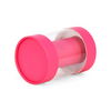 Custom Design Eco-friendly Cosmetic Cardboard Tube Box Packaging Loose Tea Food Grade Paper Tube Cylinder with Clear Windows