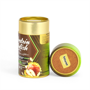 Recyclable Food-grade Kraft Biscuits Cardboard Tube Packaging Box Chocolate Candy Cylinder Custom Tea Packaging Paper Tube