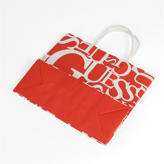 Custom Print Luxury Clothing Packaging Retail Gift Durable Brown Reusable Shopping Jewellery Paper Bag With Handle for Business