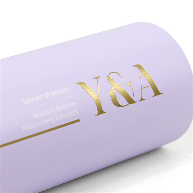Eco Friendly Modern Cosmetic Packaging Custom Printed Cardboard Tube Cylinder Candle Box Packaging
