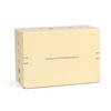 Corrugated Adhesive Tear off Strip Shipping Paper Box Mailer Box Packaging Zipper Carton Gift Boxes With Tear