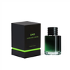 Custom Gold Stamping Logo Recycled High Quality Luxury Cosmetic Small Black Packaging Paper Box for Perfume Bottle
