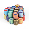 Custom Eco Craft Cardboard Tube Cylinder Tea Coffee Box Packaging Food UV Coated Paper Biodegradable Paper Tube