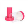 Custom Design Eco-friendly Cosmetic Cardboard Tube Box Packaging Loose Tea Food Grade Paper Tube Cylinder with Clear Windows