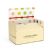 Corrugated Adhesive Tear off Strip Shipping Paper Box Mailer Box Packaging Zipper Carton Gift Boxes With Tear
