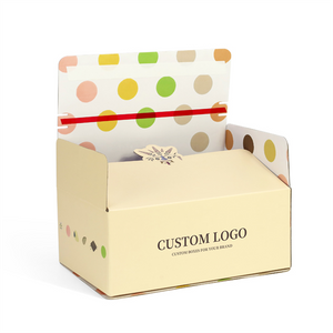 Corrugated Adhesive Tear off Strip Shipping Paper Box Mailer Box Packaging Zipper Carton Gift Boxes With Tear