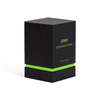 Custom Gold Stamping Logo Recycled High Quality Luxury Cosmetic Small Black Packaging Paper Box for Perfume Bottle