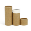Biodegradable Luxury Kraft Food Coffee Paper Tube Round Chocolate Tube Cardboard Candle Box Cylinder Packaging for Tea