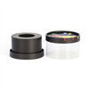 Biodegradable Manufacturer Printing Logo Kraft Cylinder Kraft Paper Tubes Packaging Custom Kraft Cylinder Paper Tube With Clear