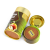Recyclable Food-grade Kraft Biscuits Cardboard Tube Packaging Box Chocolate Candy Cylinder Custom Tea Packaging Paper Tube