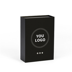 Rigid Premium Magnet Foldable Black Folding Packaging Closure Paper Luxury Magnetic Box Gift Boxes With Lids Packing