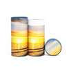 Funeral Cheap Adult Cremation Urn for Ashes Paper Scatter Tube Urns Biodegradable