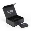 Rigid Premium Magnet Foldable Black Folding Packaging Closure Paper Luxury Magnetic Box Gift Boxes With Lids Packing