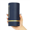 Custom Luxury Eco Friendly Kraft Cardboard Cosmetic Cylinder Box Packaging Skin Care Essential Oil Bottle Perfume Paper Tube