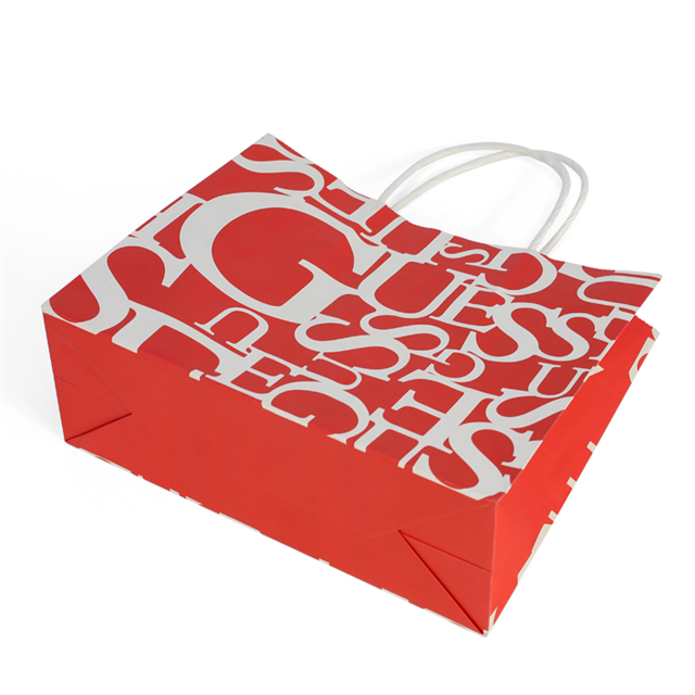 Custom Print Luxury Clothing Packaging Retail Gift Durable Brown Reusable Shopping Jewellery Paper Bag With Handle for Business